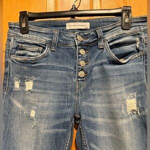Flying Monkey Ladies Skinny Jeans Size 27